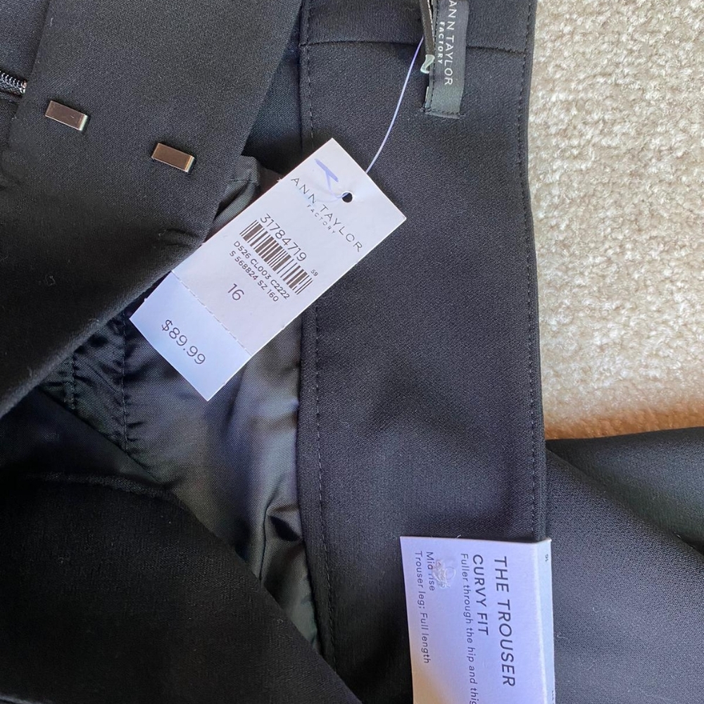 Ann Taylor the trouser curvy fit